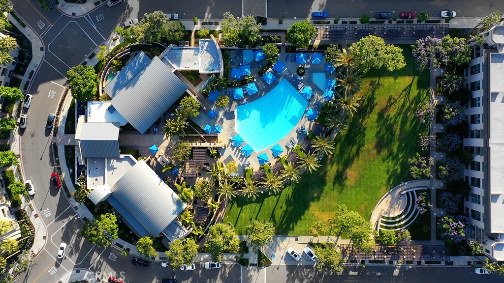 39 Gramercy Irvine, CA 92612 - Photo 33 of 48 an aerial view of residential house with outdoor space and swimming pool