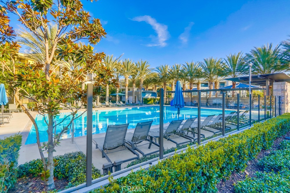 39 Gramercy Irvine, CA 92612 - Photo 40 of 48 a view of a chairs and table in the backyard