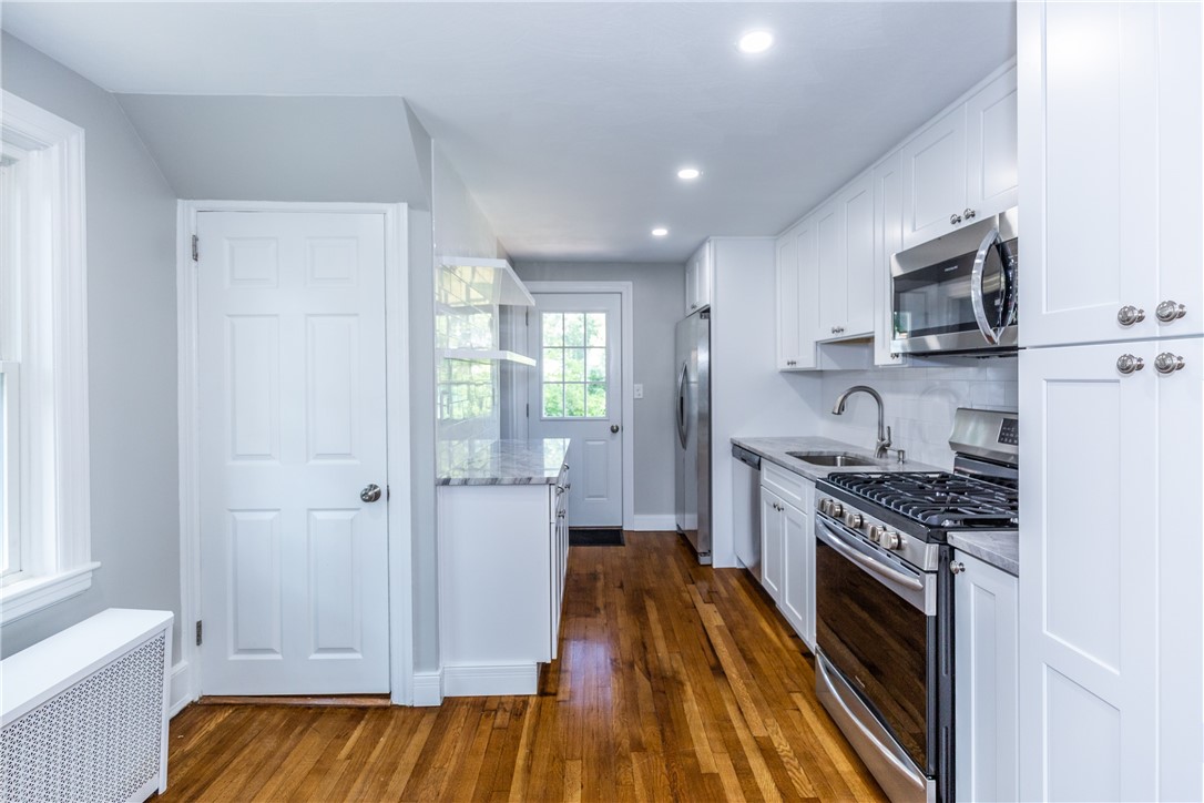 14 Archer Street Pawtucket, RI 02861 - Photo 2 of 18 Kitchen Facing Back Door
