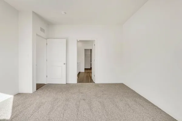a view of empty room
