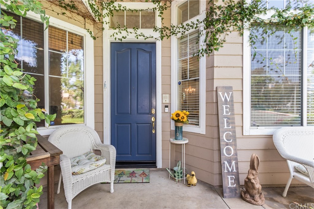 Welcoming entrance with large front porch
