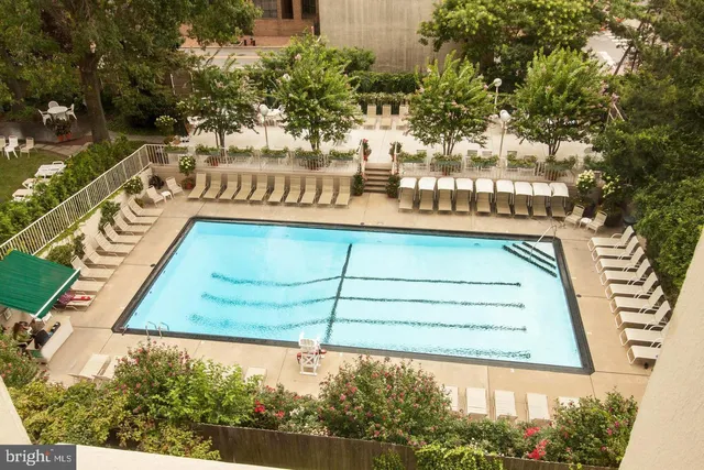 a view of a building with a tree
