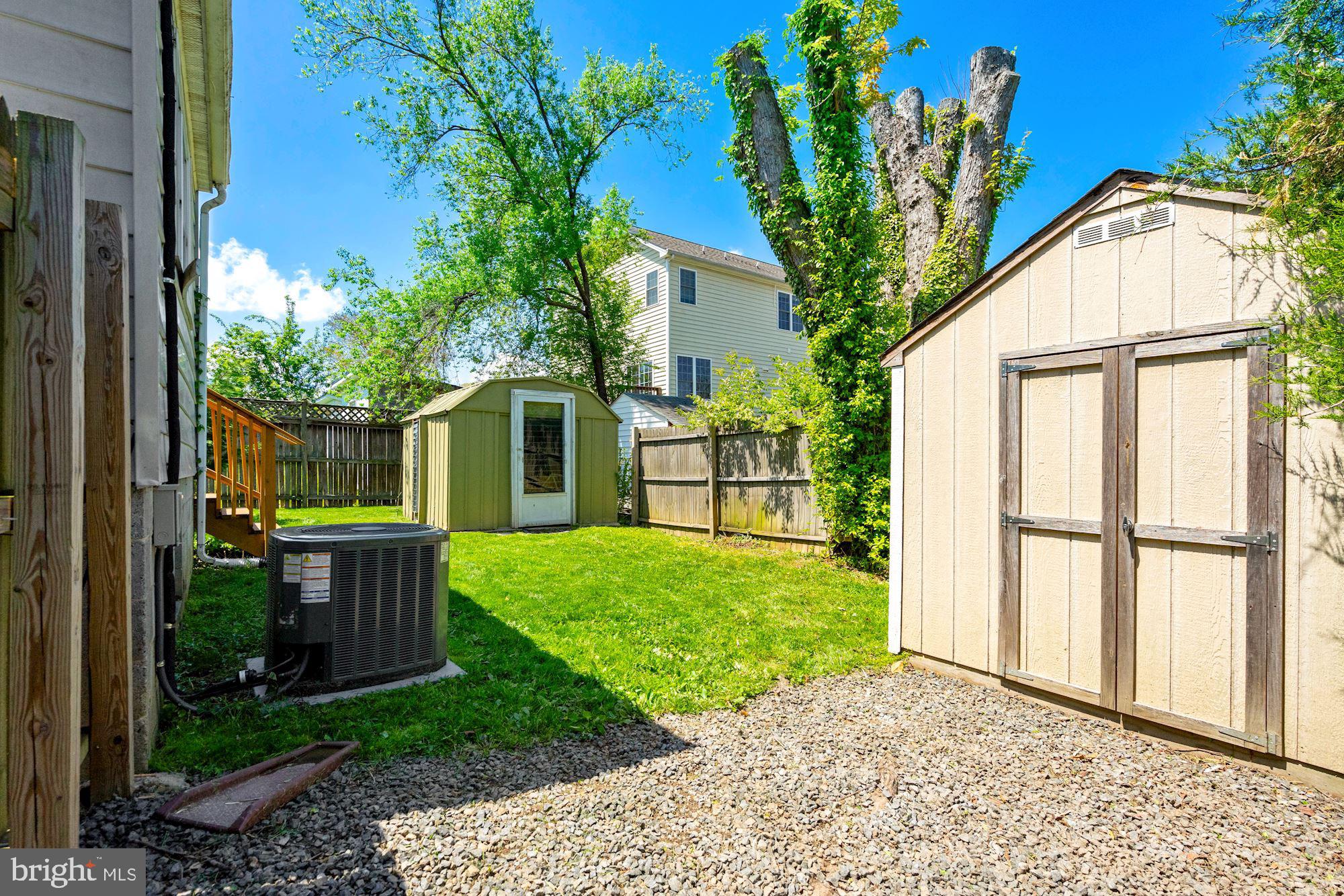 2705 1st Road South Arlington, VA 22204 - Photo 24 of 26 Shed to the left has new flooring!