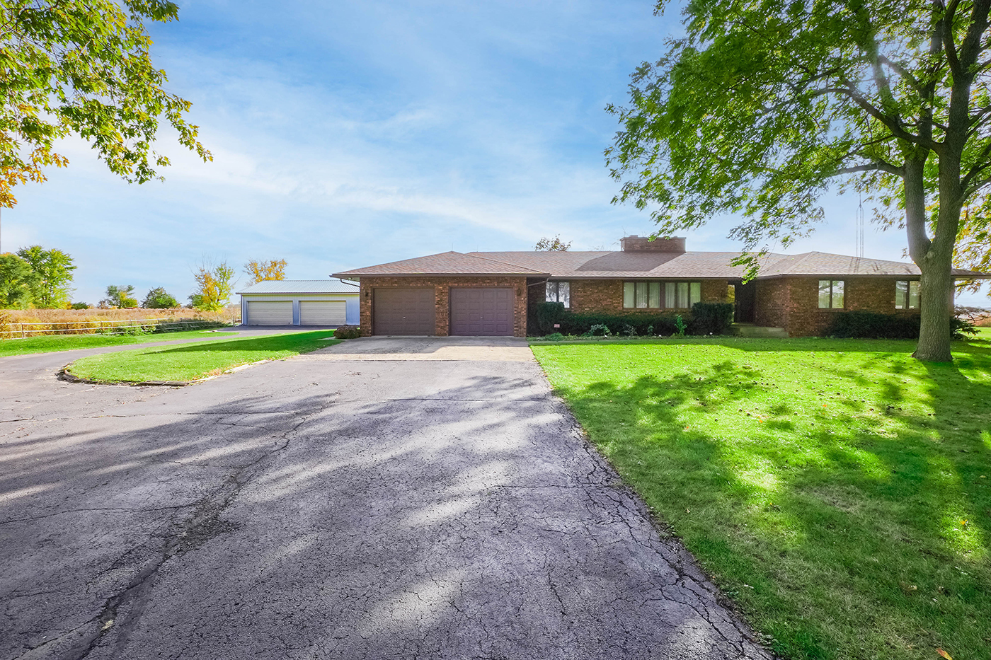 1850 Little Rock Road Plano, IL 60545 - Photo 3 of 30 a view of a house with a yard and sitting area