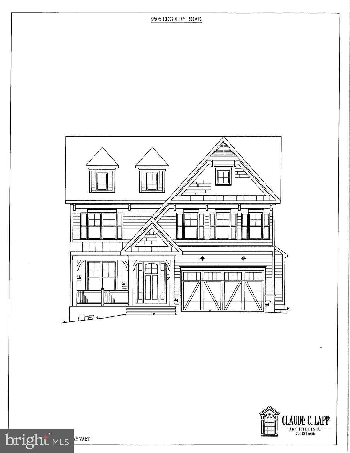 9505 Edgeley Road Bethesda, MD 20814 - Photo 11 of 14 Exterior (Front)