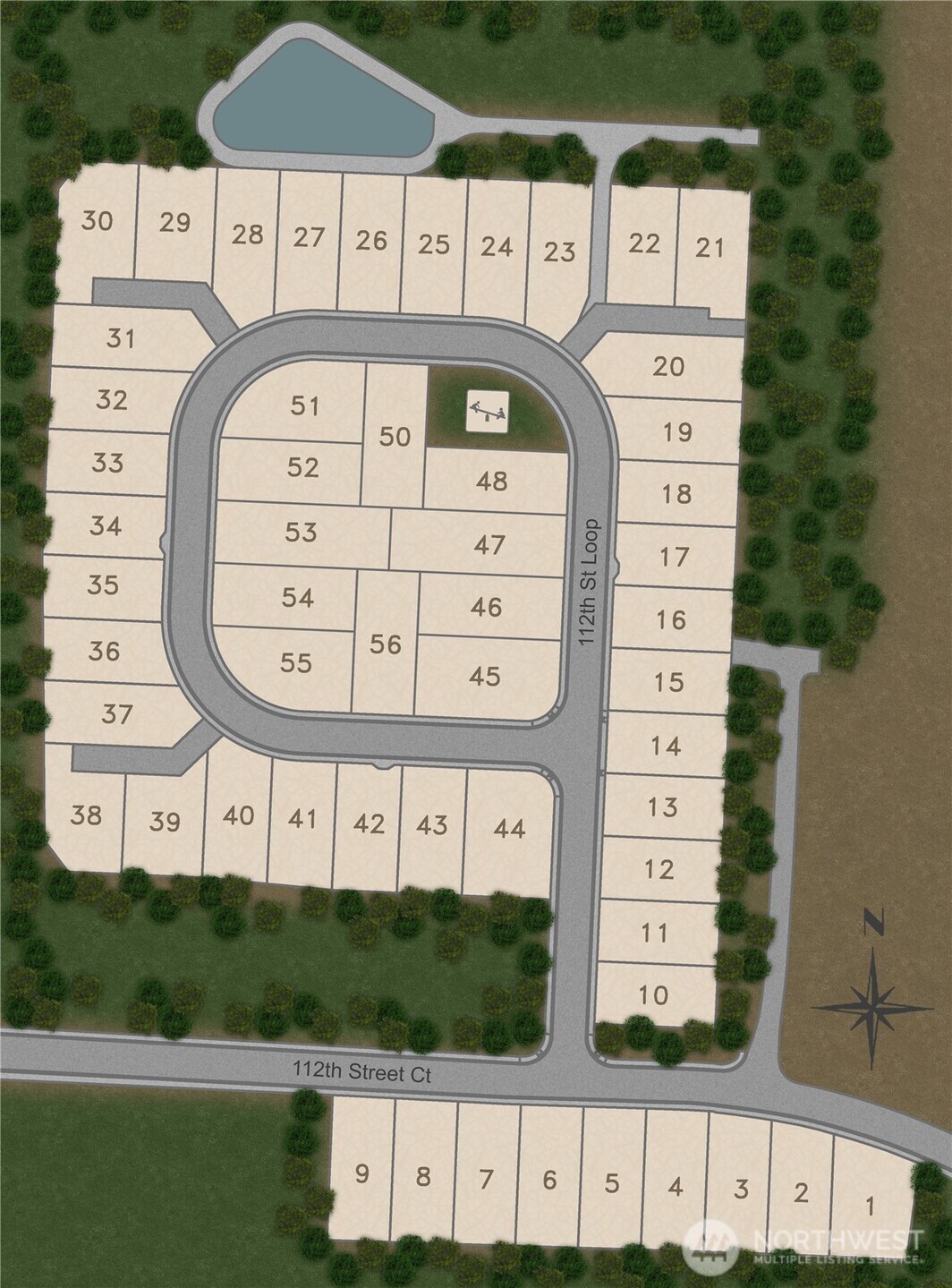 11310 (48) 112th St Loop Gig Harbor, WA 98332 - Photo 3 of 4 a view of a wall with lots of small cabinets