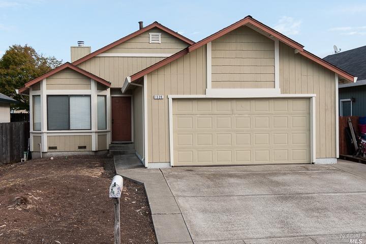 1320 Middlebrook Way Rohnert Park, CA 94928 - Photo 1 of 1 a front view of house with garage
