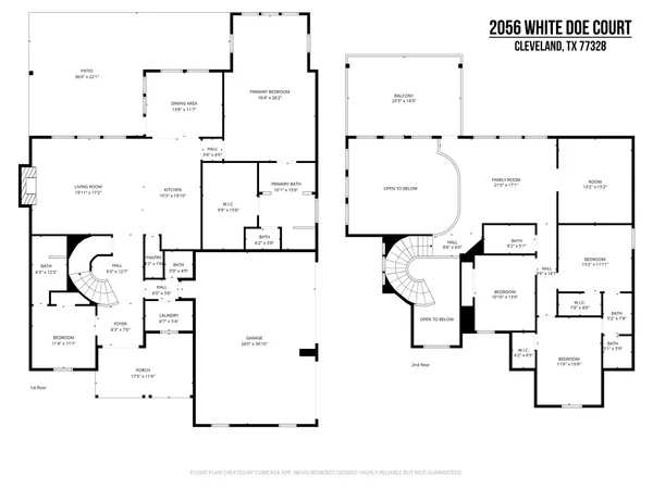 $675,000 | 2056 White Doe Court, Cleveland, TX 77328