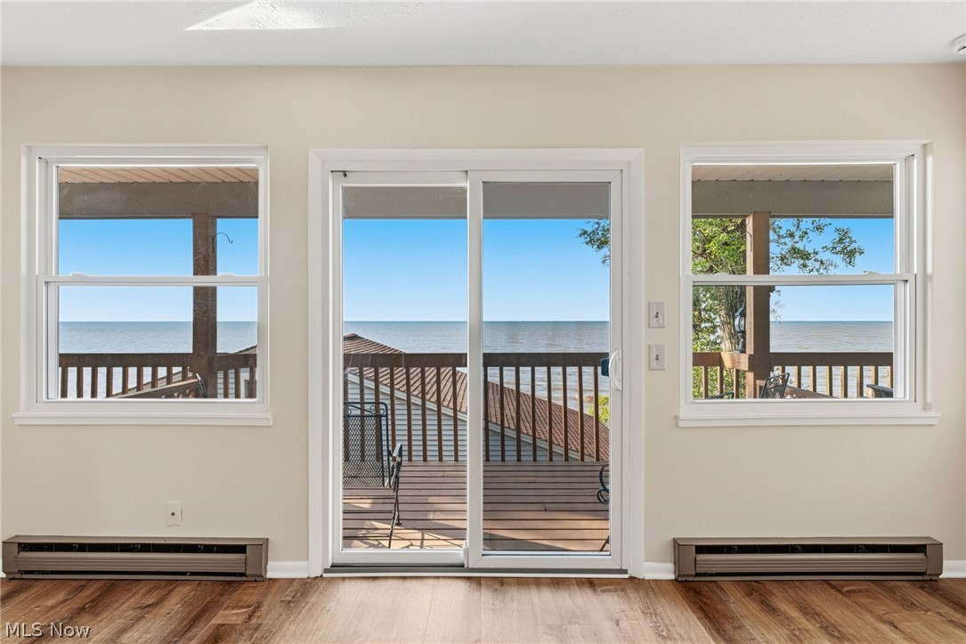 13011 West Lake Road Vermilion, OH 44089 - Photo 25 of 29 sliding doors to deck with Lake Erie Views