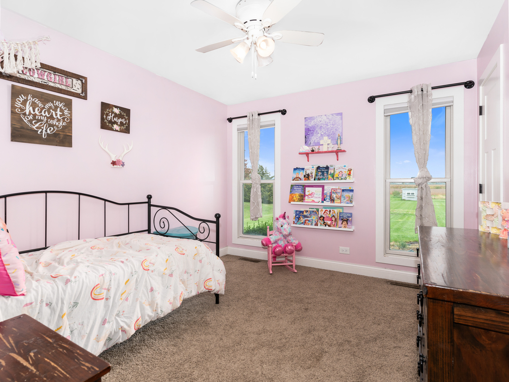 3964 East 2259th Road Serena, IL 60549 - Photo 21 of 36 a bedroom with a bed and a window