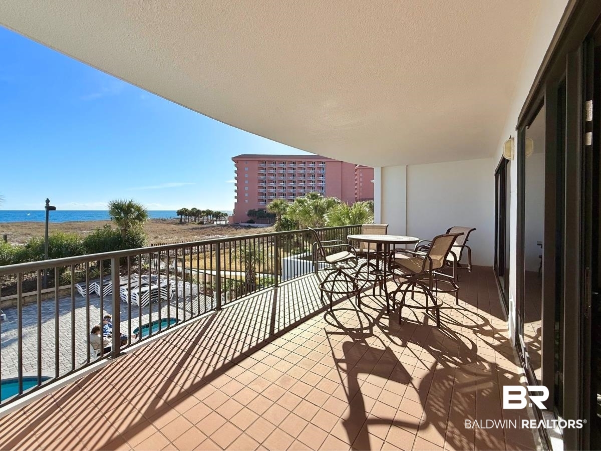 27284 Gulf Road, Unit 212 Orange Beach, AL 36561 - Photo 26 of 35 View of balcony