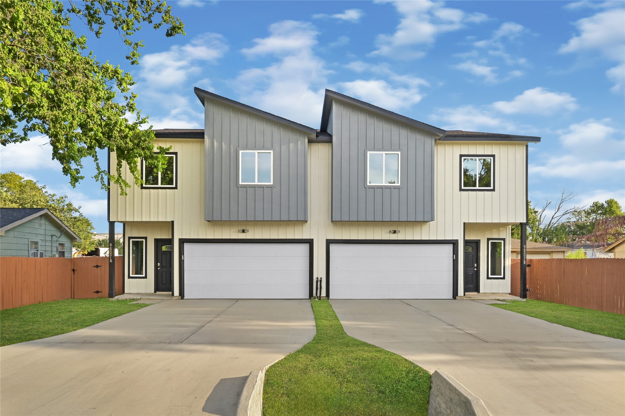 9807 Bamboo Road, Unit A Houston, TX 77041 - Photo 2 of 25 Unit A on the left