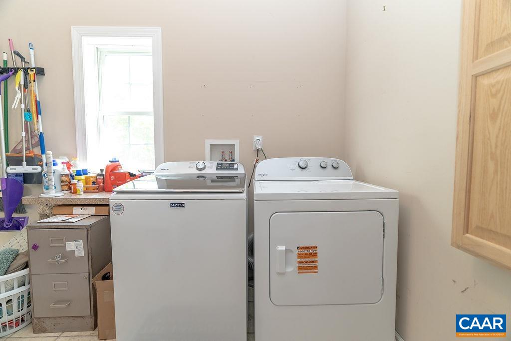 2851 Martin Kings Road Scottsville, VA 24590 - Photo 35 of 67 a utility room with dryer and washer