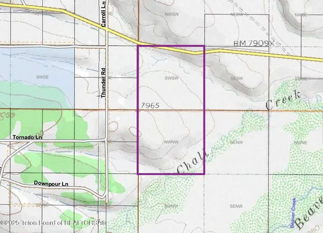 $695,000 | 80-acres Merna North Beaver Road, Daniel, WY 83115