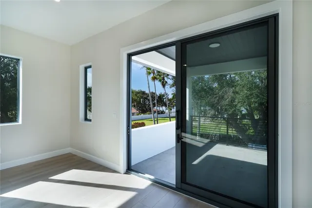 a view of a room with window