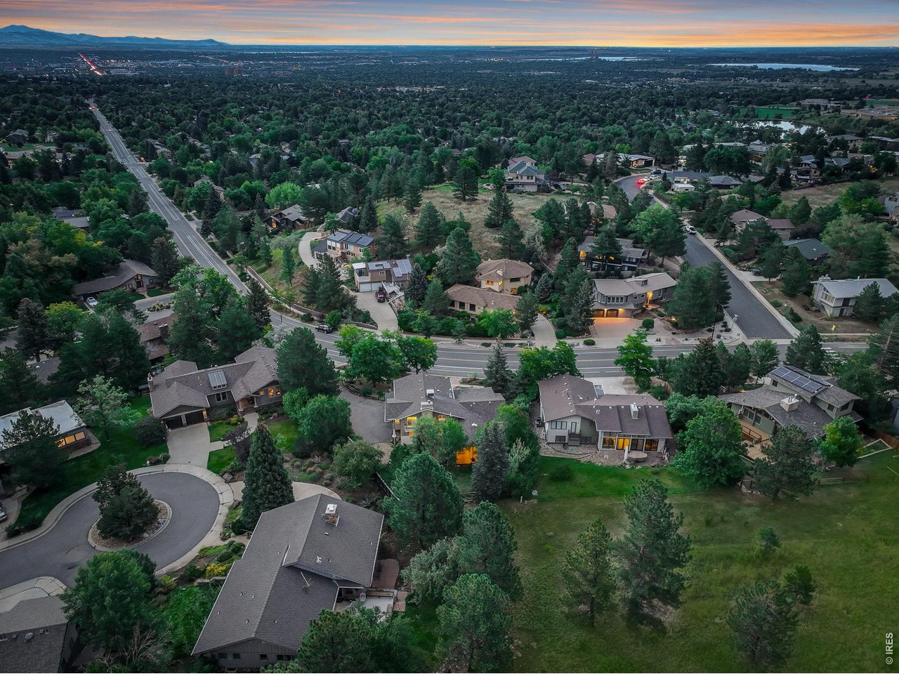 1875 Lehigh Street Boulder, CO 80305 - Photo 46 of 47 an aerial view of multiple house