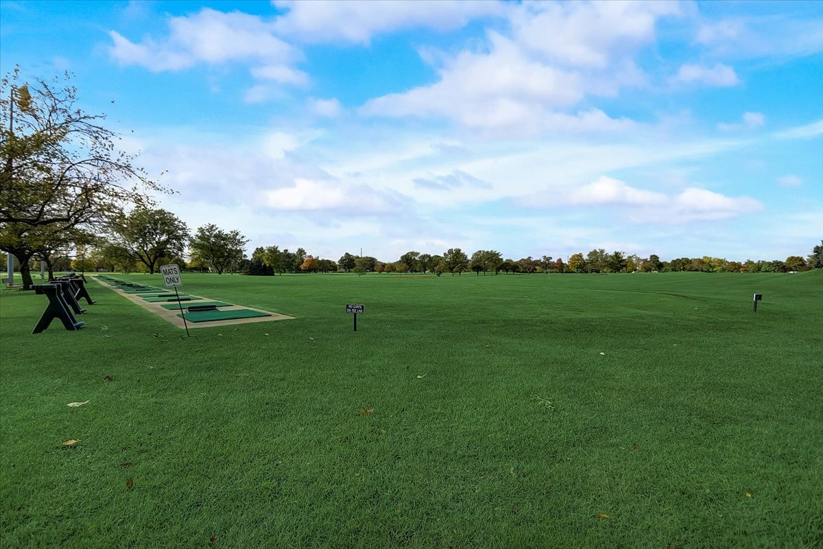 2317 Olde Mill Road Plainfield, IL 60586 - Photo 30 of 35 a view of a golf course with a lake