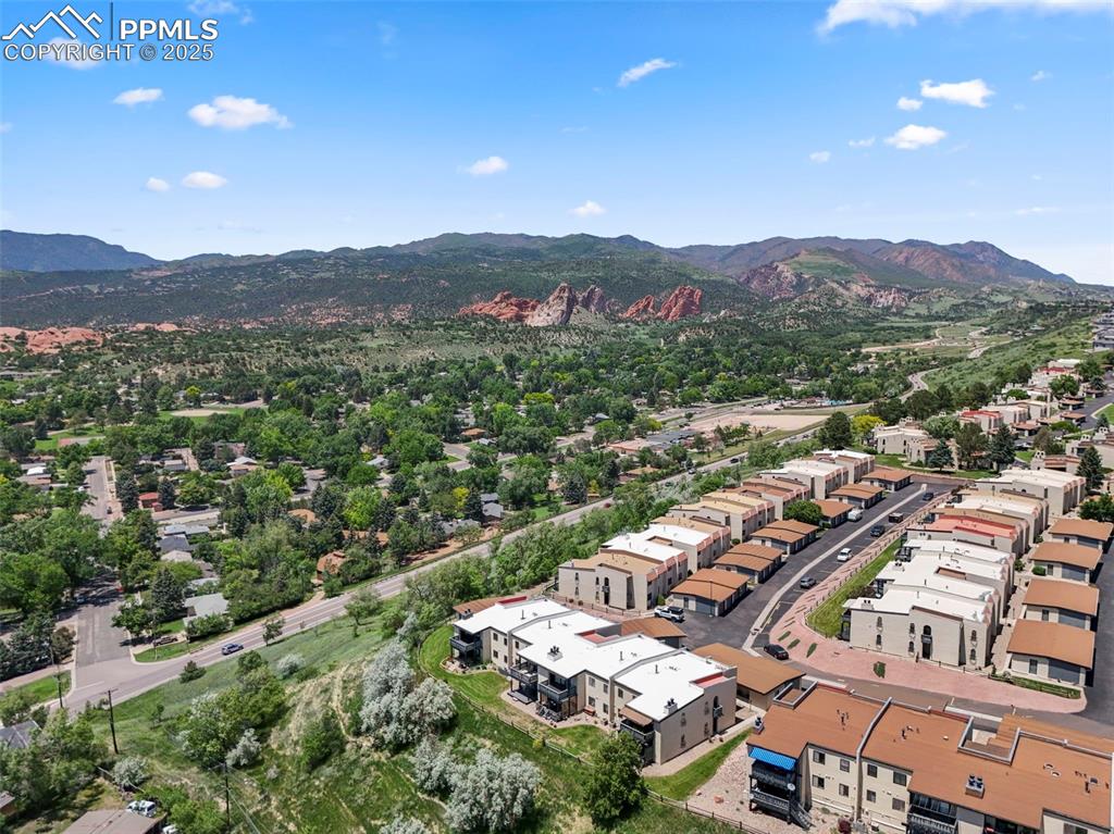 934 Fontmore Road, Unit C Colorado Springs, CO 80904 - Photo 32 of 37 an aerial view of multiple house