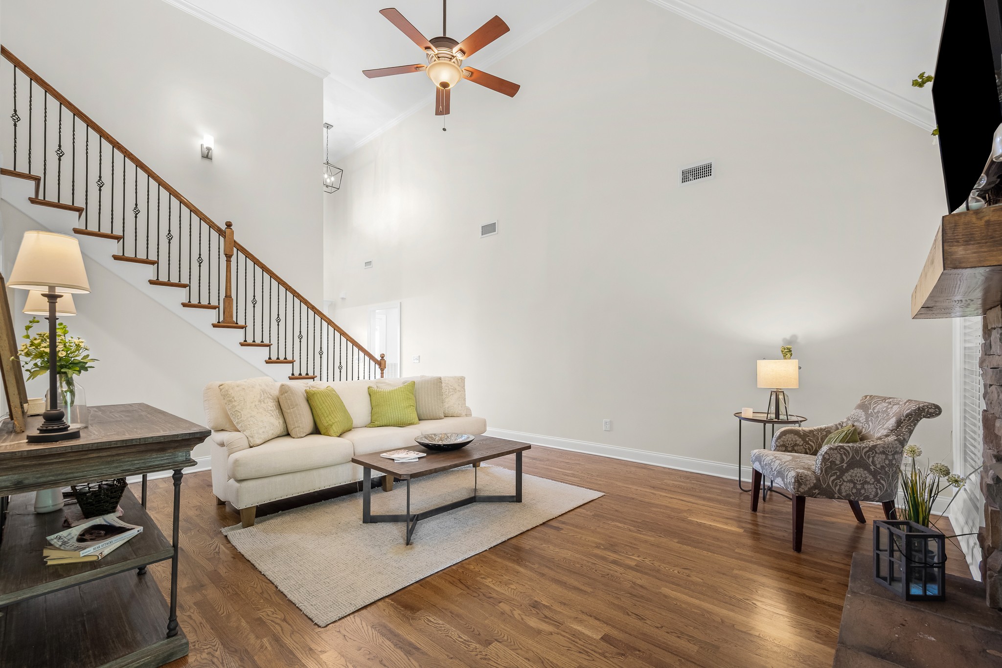 3023 Columnar Court Murfreesboro, TN 37129 - Photo 15 of 55 a living room with furniture and a wooden floor