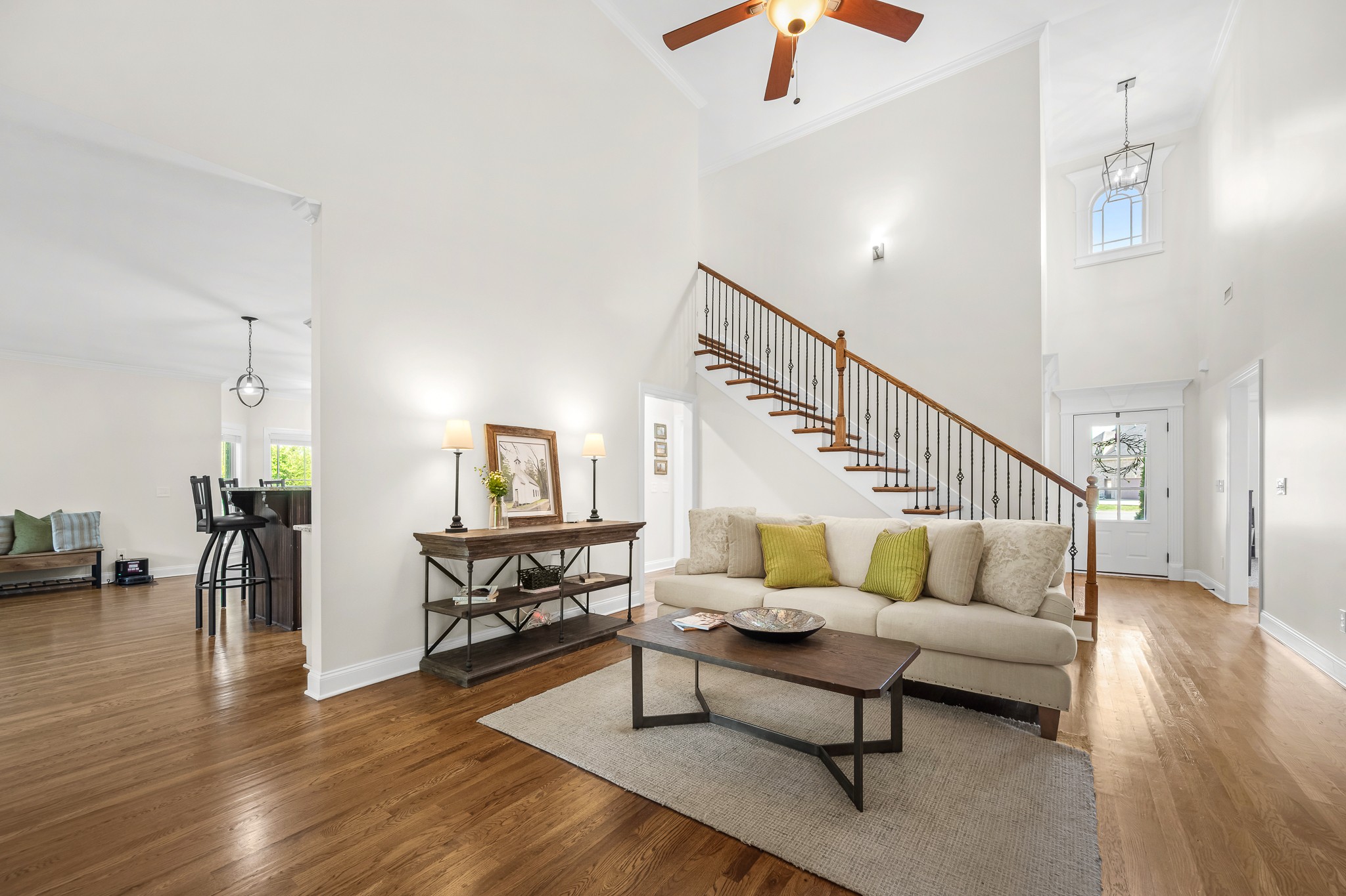 3023 Columnar Court Murfreesboro, TN 37129 - Photo 16 of 55 a living room with furniture and wooden floor