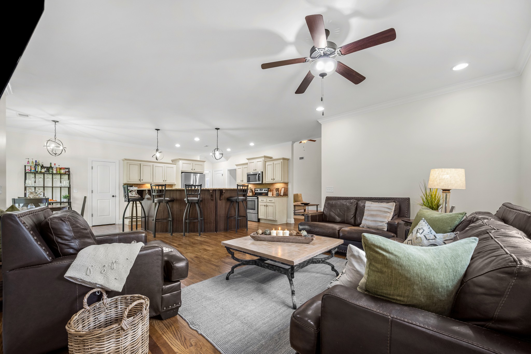 3023 Columnar Court Murfreesboro, TN 37129 - Photo 24 of 55 a living room with furniture and a wooden floor
