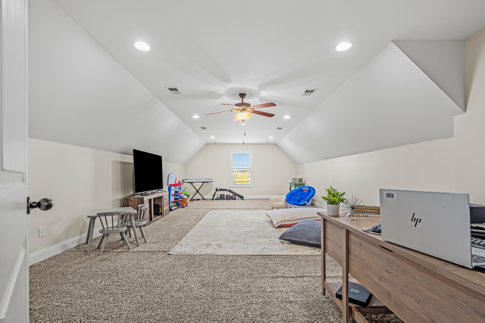 3023 Columnar Court Murfreesboro, TN 37129 - Photo 42 of 55 a living room with furniture and flat screen tv