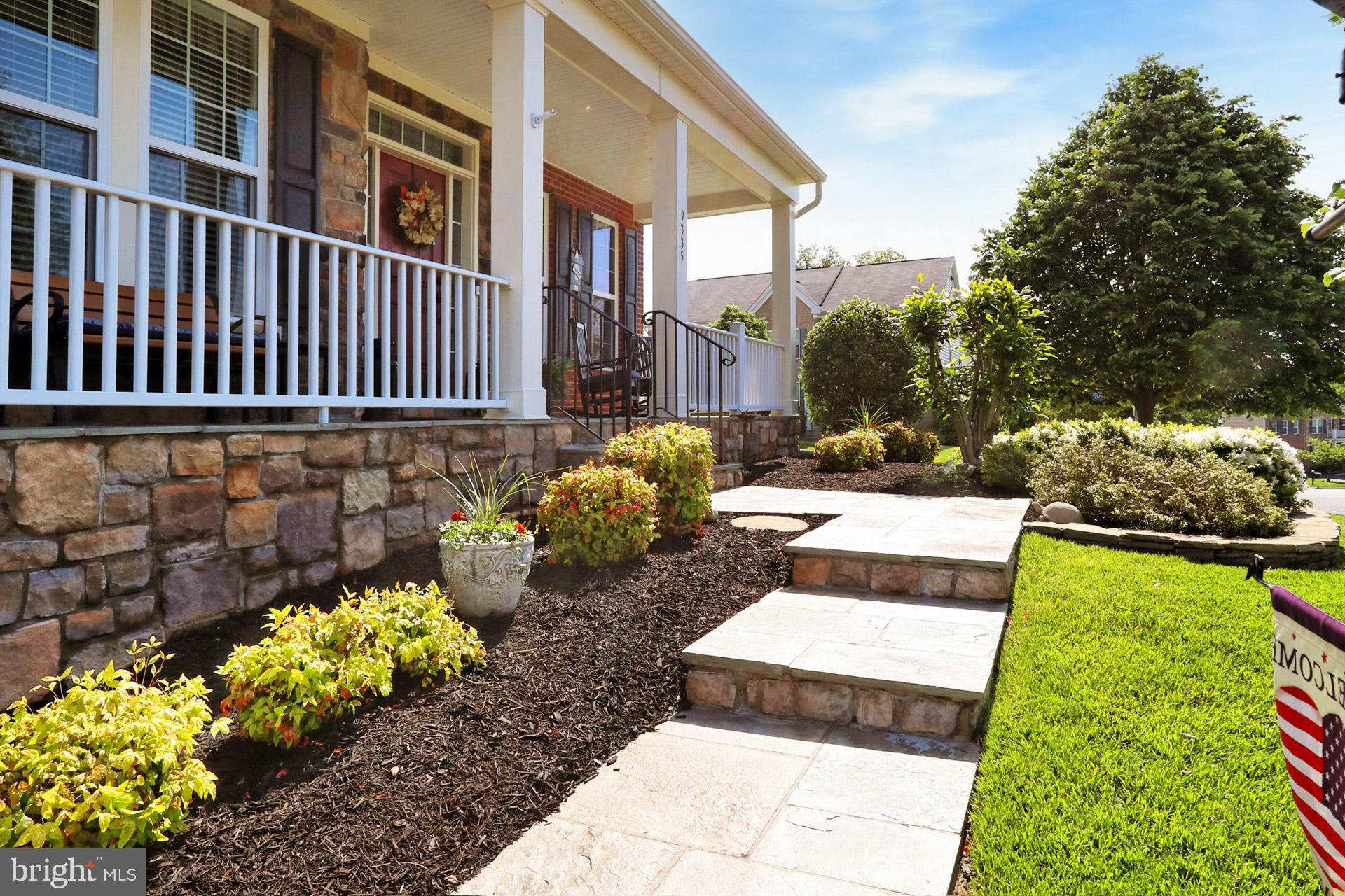 9335 Castle Hill Road Springfield, VA 22153 - Photo 4 of 53 Slate walk way, underground sprinkler system
