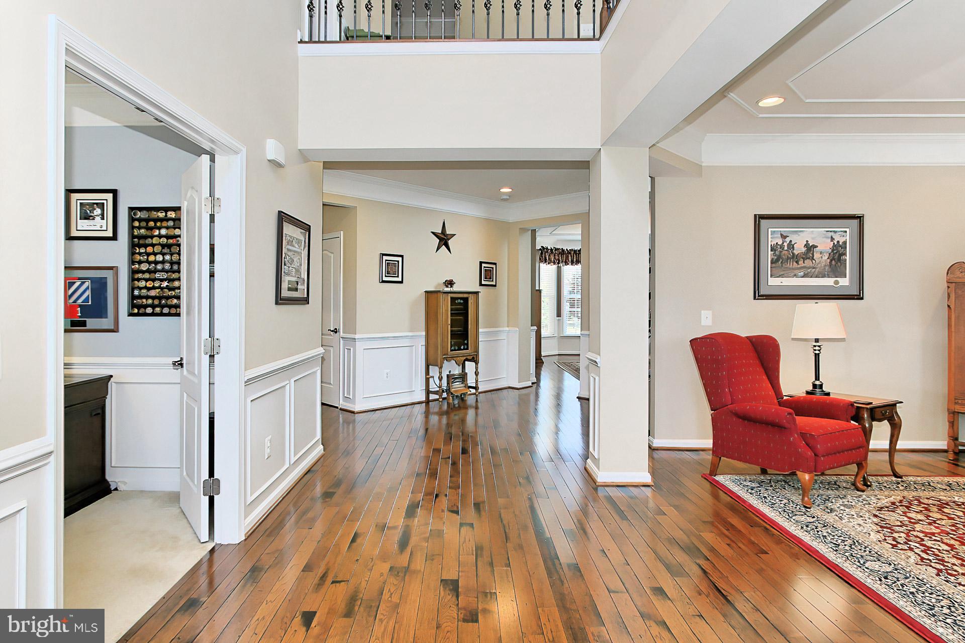 9335 Castle Hill Road Springfield, VA 22153 - Photo 9 of 53 Beautiful wide plank hickory flooring