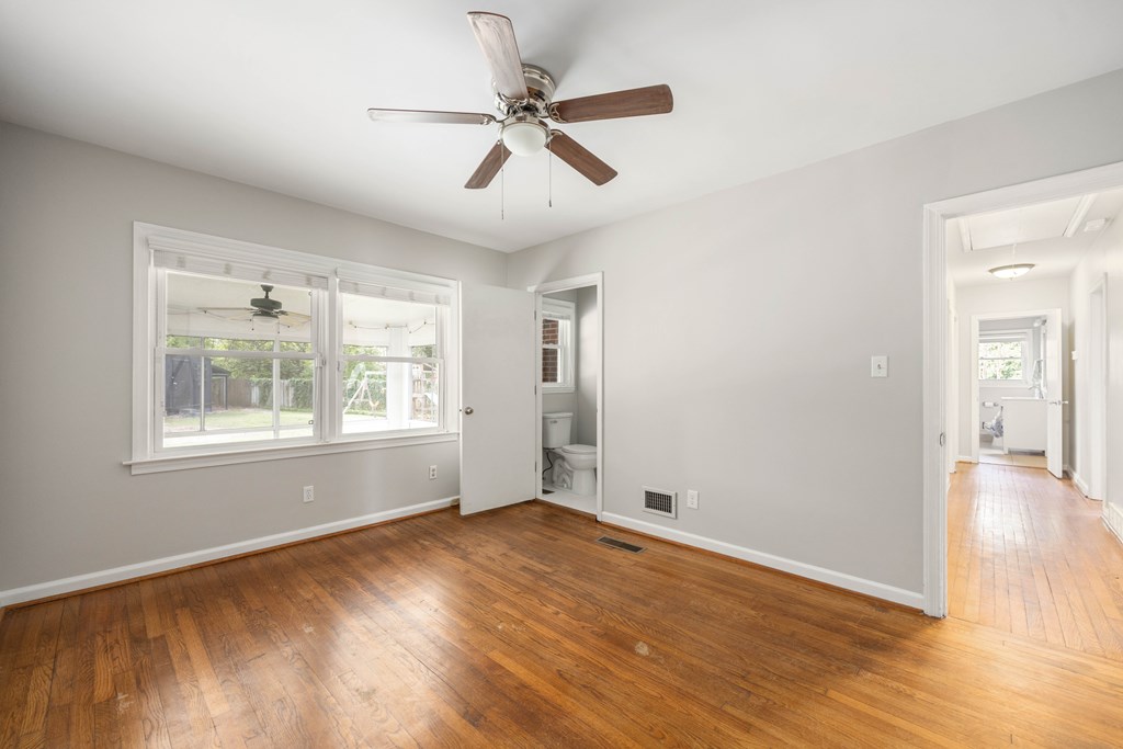 6366 Michael Avenue Columbus, GA 31909 - Photo 21 of 38 wooden floor in an empty room with a window