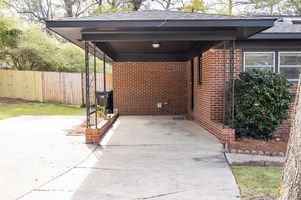 6366 Michael Avenue Columbus, GA 31909 - Photo 5 of 38 a view of backyard with cabin