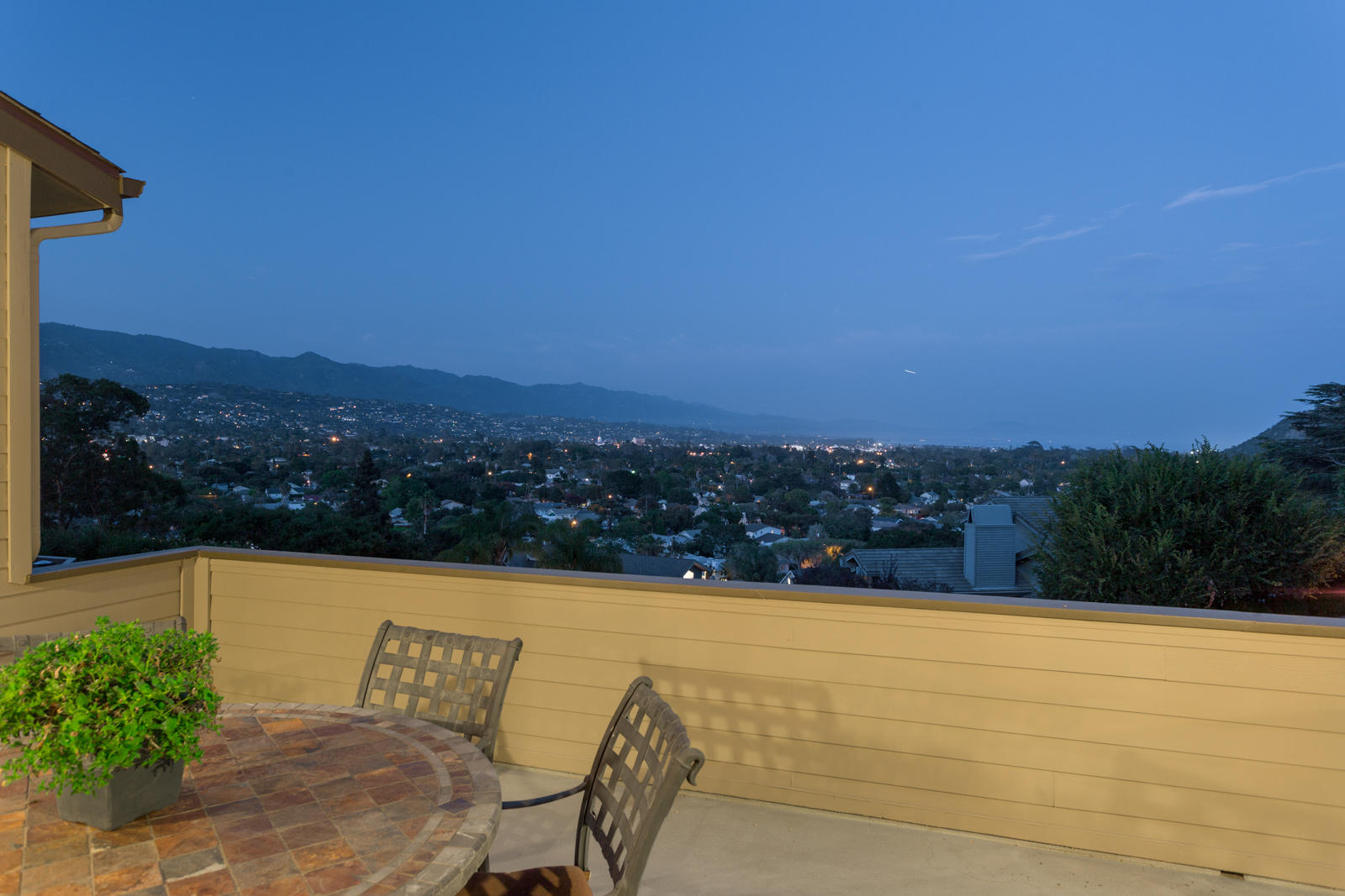 1129 Nirvana Road Santa Barbara, CA 93101 - Photo 23 of 24 PatioNight_NirvanaWEB