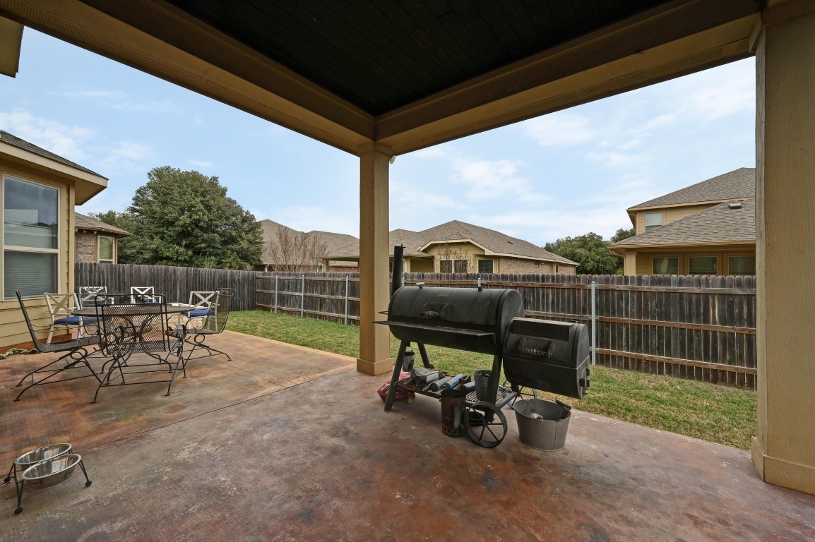 154 Pettigrew Path Buda, TX 78610 - Photo 30 of 36 a view of outdoor space with seating