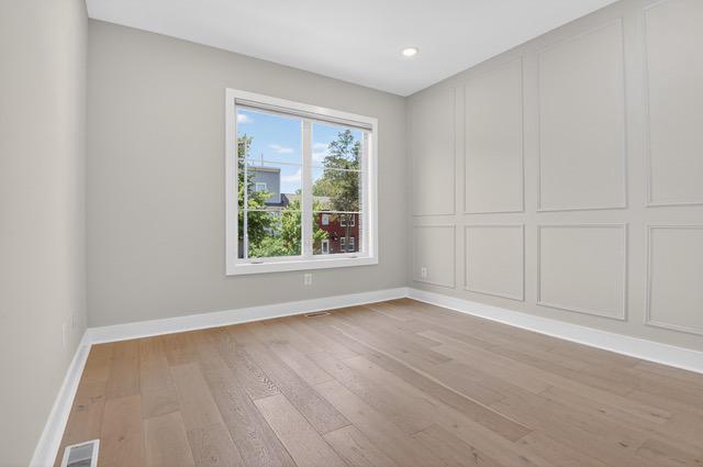 217 20th Street Northeast, Unit 2 Washington, DC 20002 - Photo 8 of 17 Bright Primary bedroom with designer touches