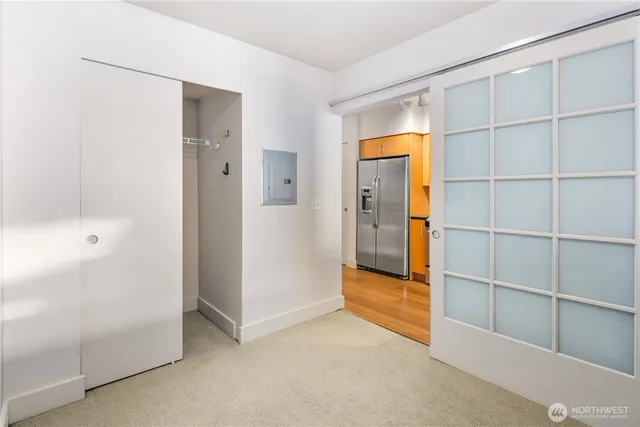 a view of empty room