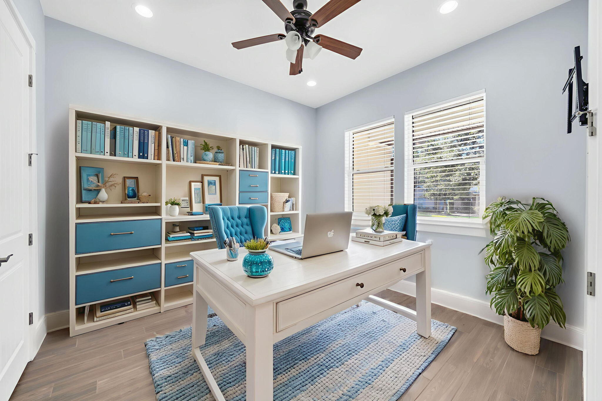 82 Amadeus Avenue Freeport, FL 32439 - Photo 29 of 95 a view of a workspace with furniture and a potted plant