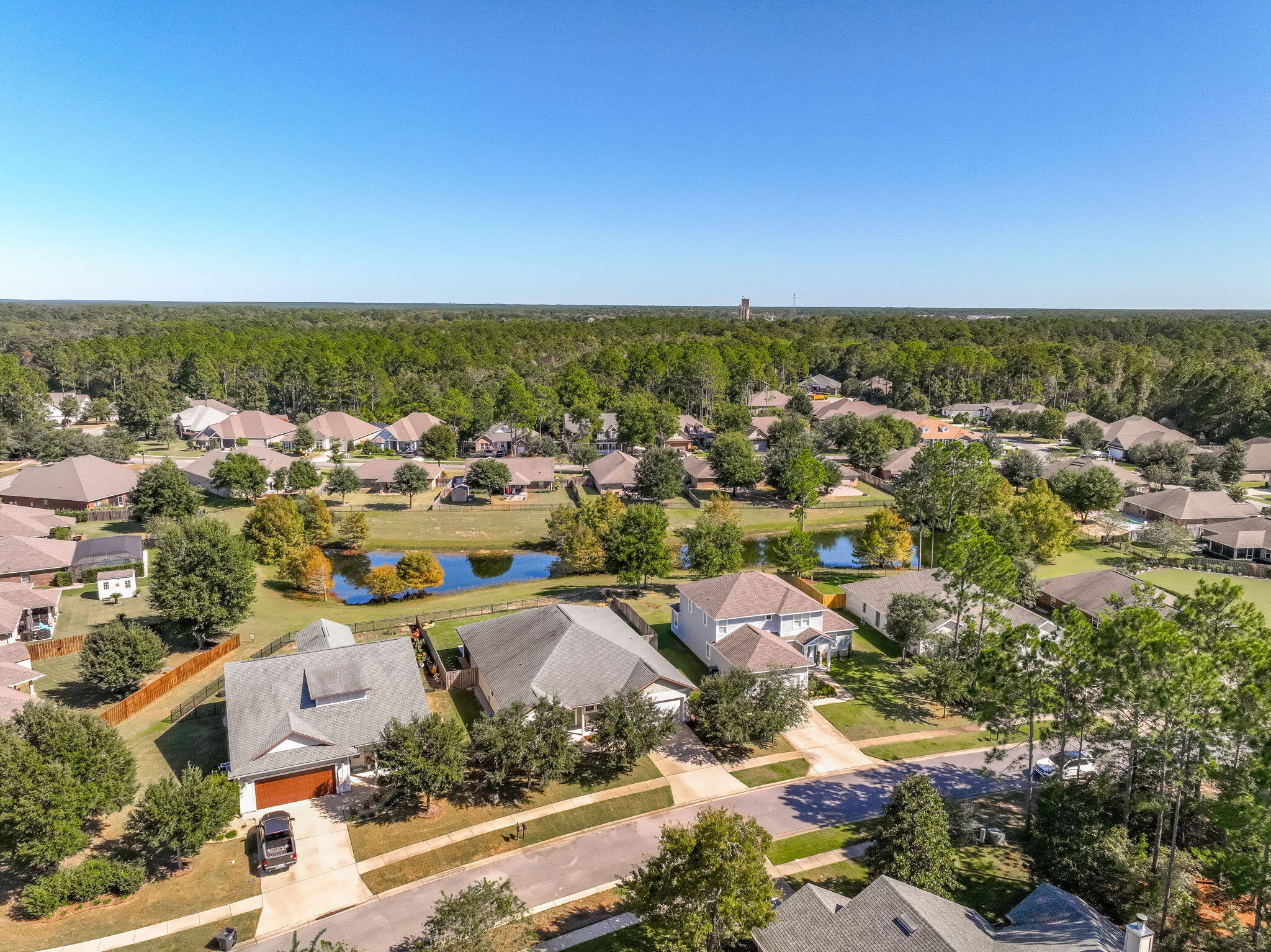 82 Amadeus Avenue Freeport, FL 32439 - Photo 54 of 95 an aerial view of residential houses with city view