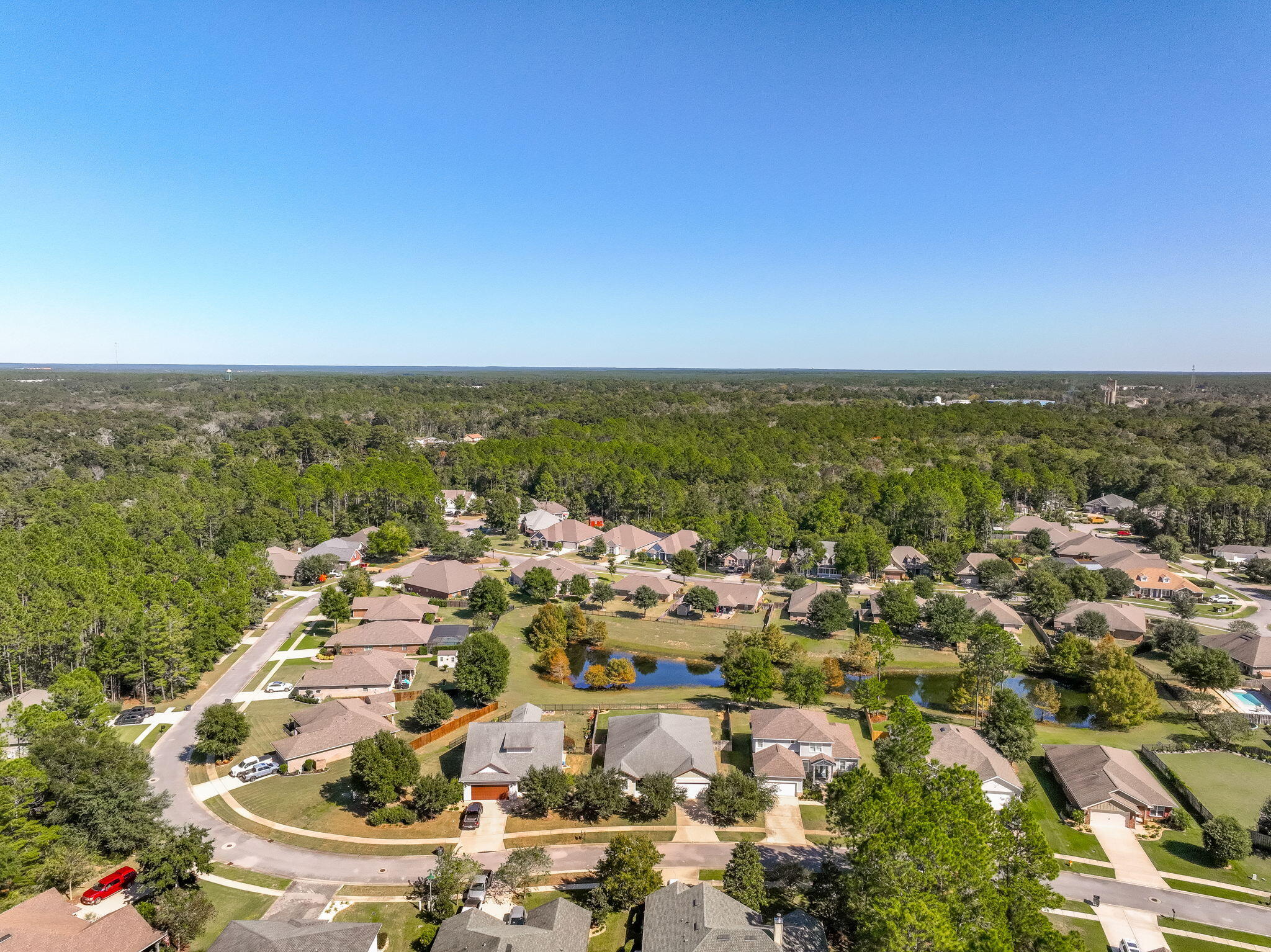 82 Amadeus Avenue Freeport, FL 32439 - Photo 56 of 95 an aerial view of residential houses with outdoor space