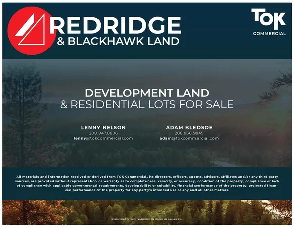 $20,900,000 | Redridge & Blackhawk Land, McCall, ID 83638