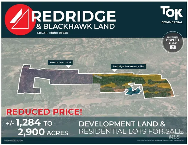 $20,900,000 | Redridge & Blackhawk Land, McCall, ID 83638