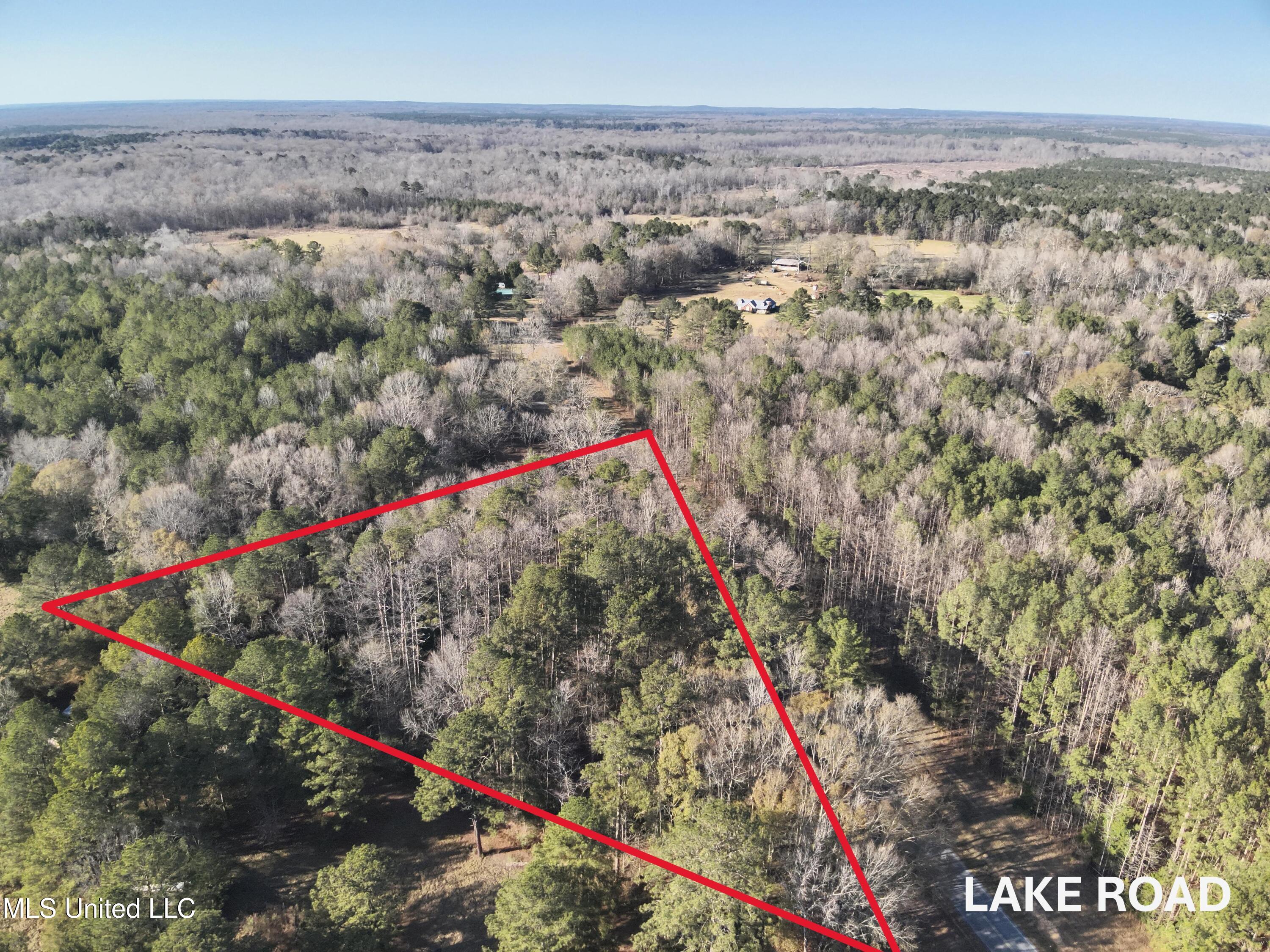 2 acres Lake rd areal with boundaries