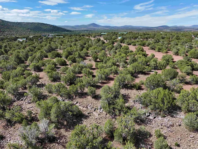 a view of a outdoor space with mountain view