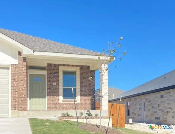 a view of a house with a porch