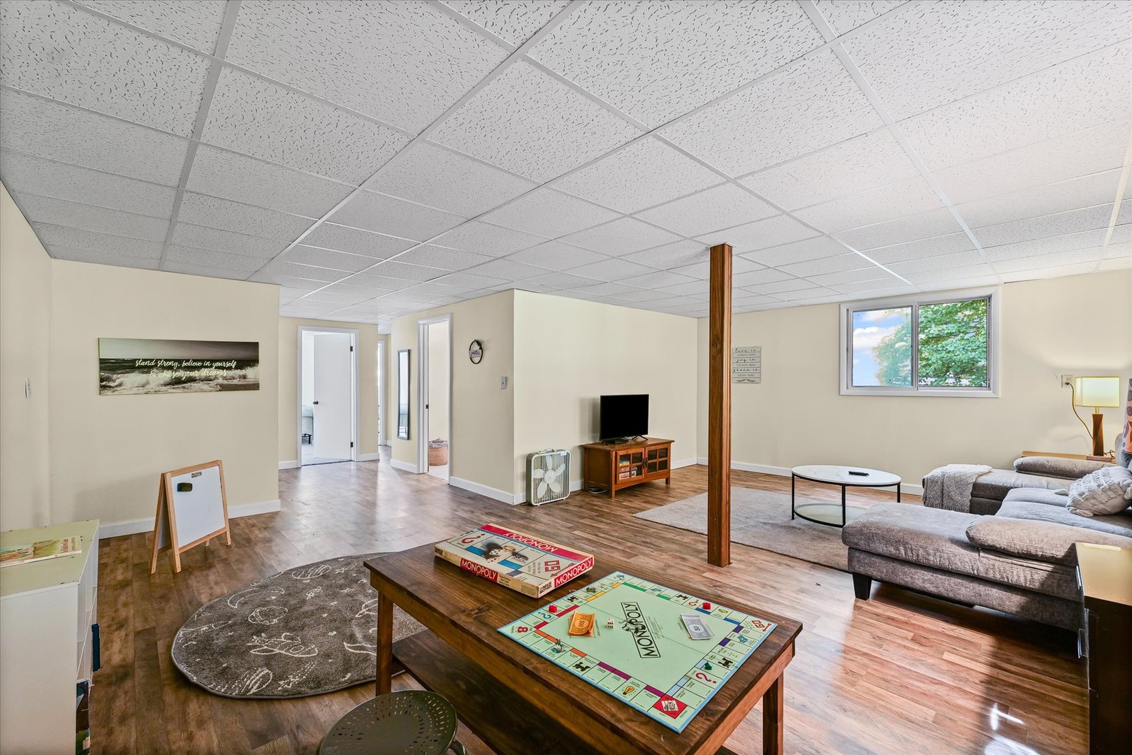 5 Allison Drive Paxton, IL 60957 - Photo 27 of 34 a living room with furniture and a wooden floor