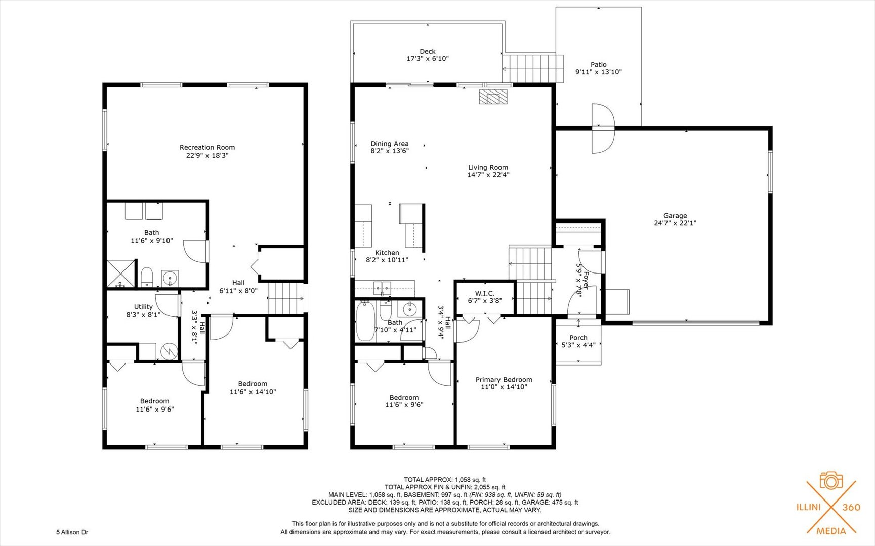 5 Allison Drive Paxton, IL 60957 - Photo 34 of 34 a picture of a bathroom with a shower