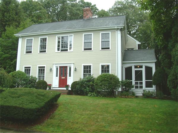 5 Berwick Road Lexington, MA 02420 - Photo 1 of 9 a front view of house with yard and green space