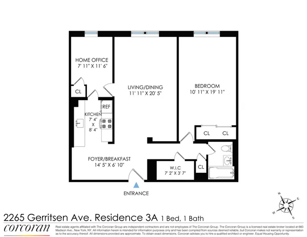 $259,000 | 2265 Gerritsen Avenue, Unit 3A | Marine Park