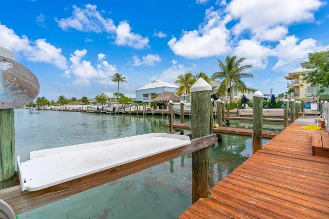 an aerial view of a house with a ocean view