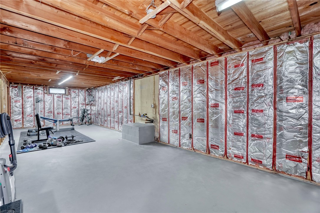 757 Klem Road Webster, NY 14580 - Photo 34 of 45 Basement is ready for finishing with existing fram