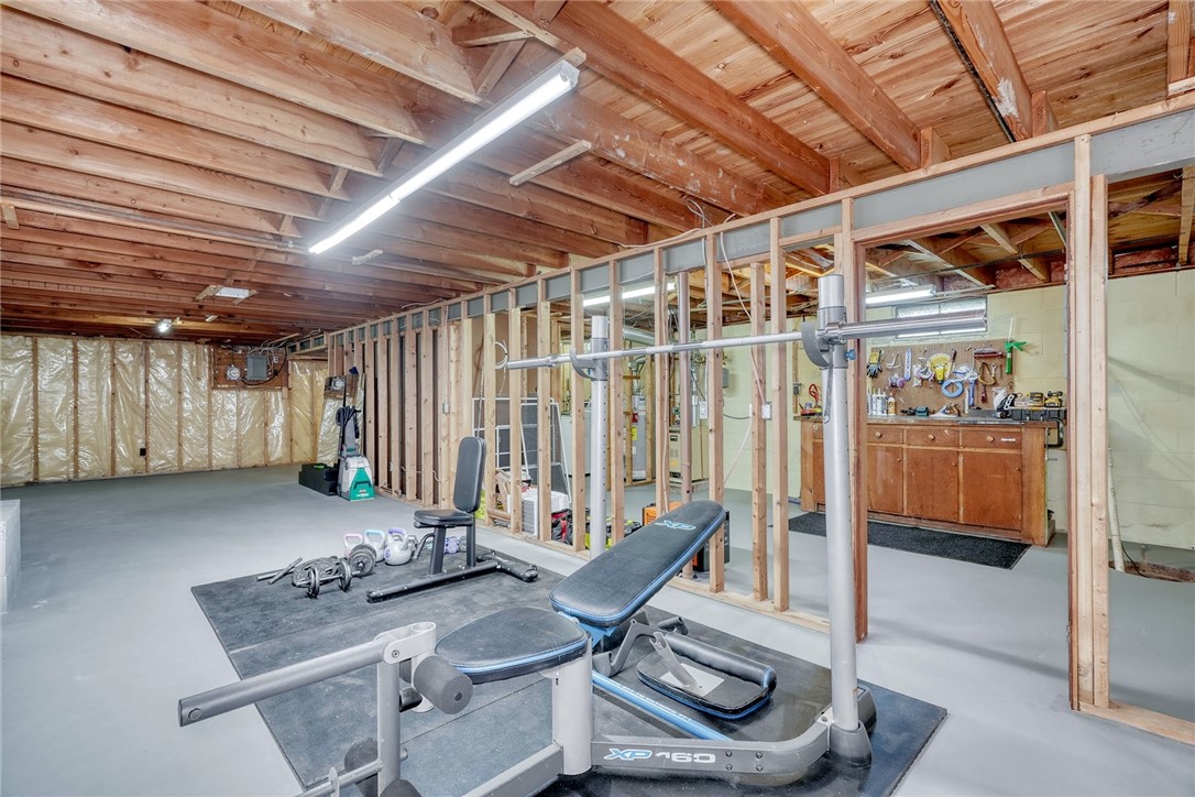 757 Klem Road Webster, NY 14580 - Photo 35 of 45 Basement is ready for finishing with existing fram