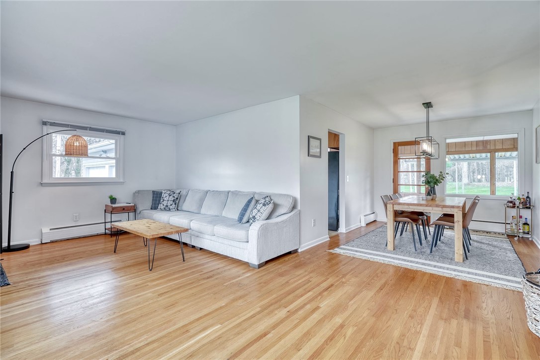757 Klem Road Webster, NY 14580 - Photo 5 of 45 SPACIOUS LIVING ROOM with hardwood flooring and Lo